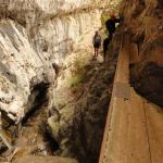 on Mauri e Miki Ferrata Burrone Giovanelli